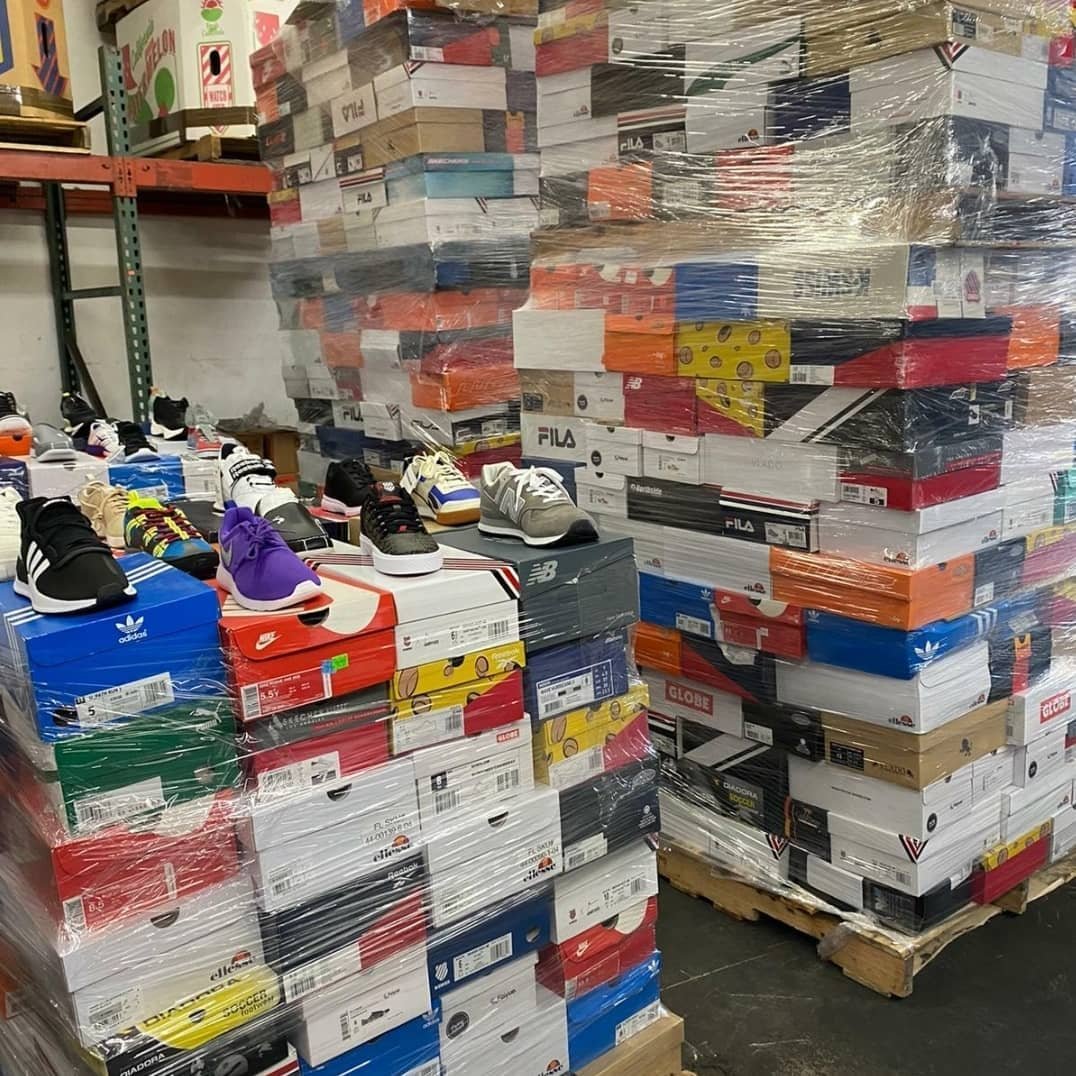 Wholesale kids Shoe Pallets
