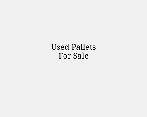 Used Pallets For Sale