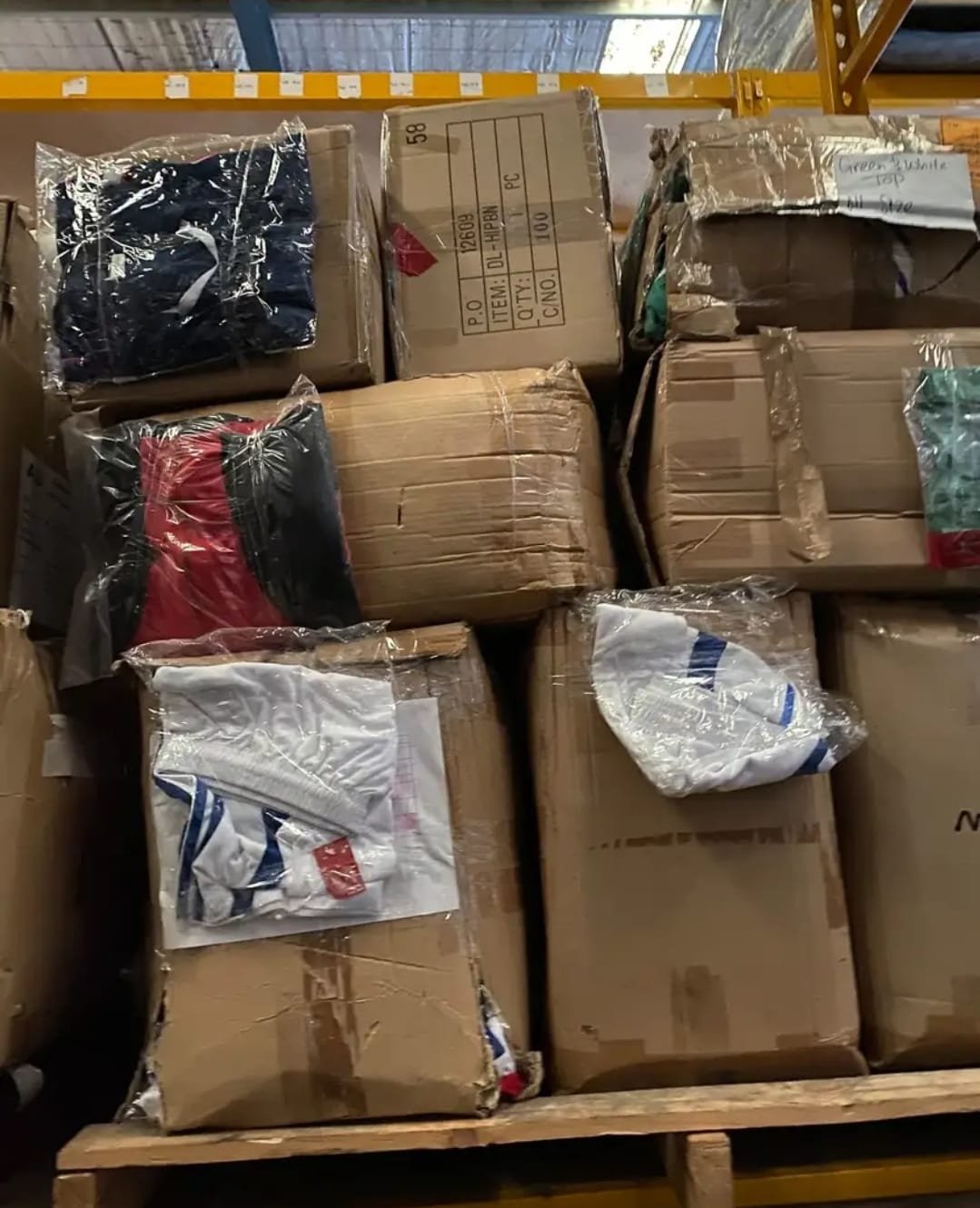 Soccer Jerseys Pallets For Sale - Image 2