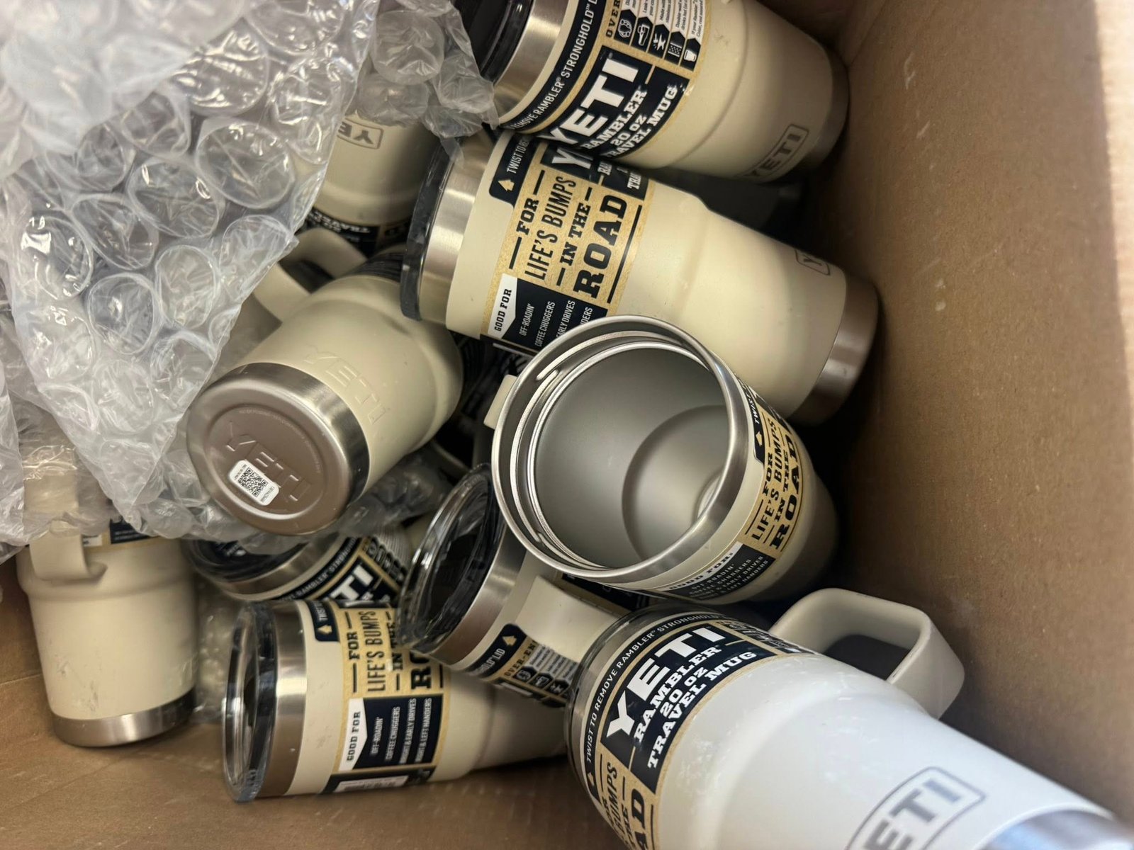 Yeti cups pallets for sale