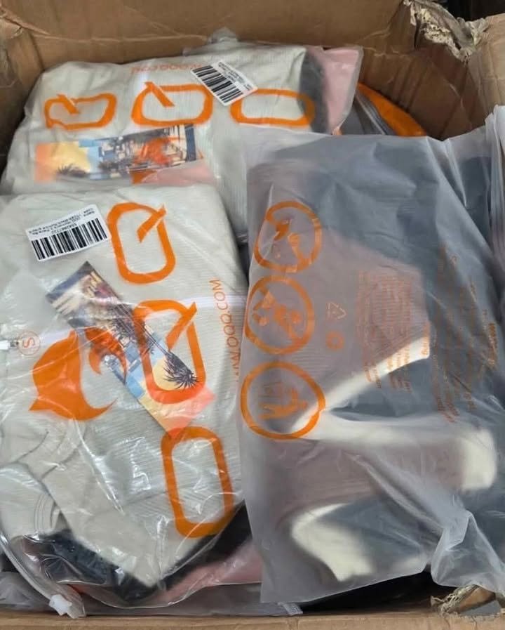 Oqq clothing pallet wholesale