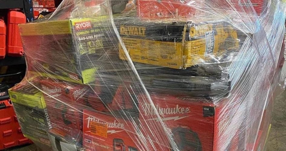 Power Tool Liquidation Pallets